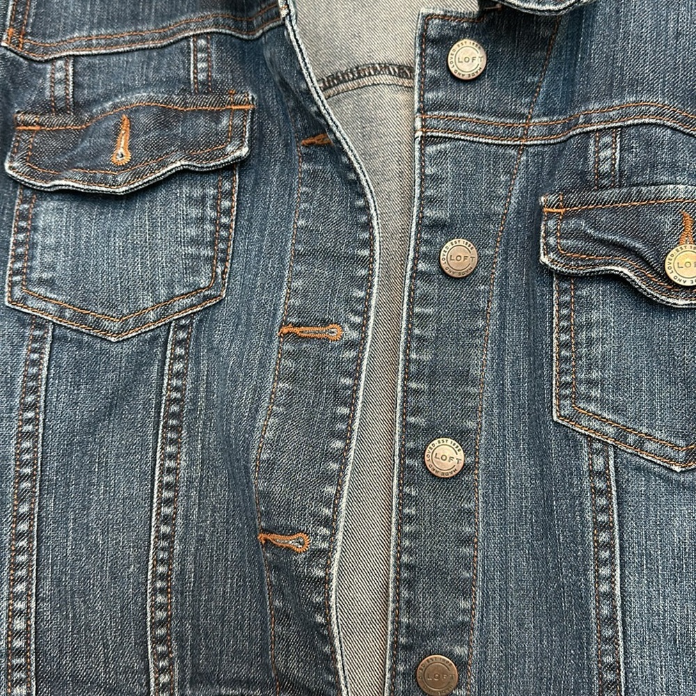 LOFT Denim Jacket - Picture 2 of 3